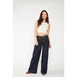 NWT Oliver Logan Madison Mid Rise Wide Leg Jeans in Timbers Size 30